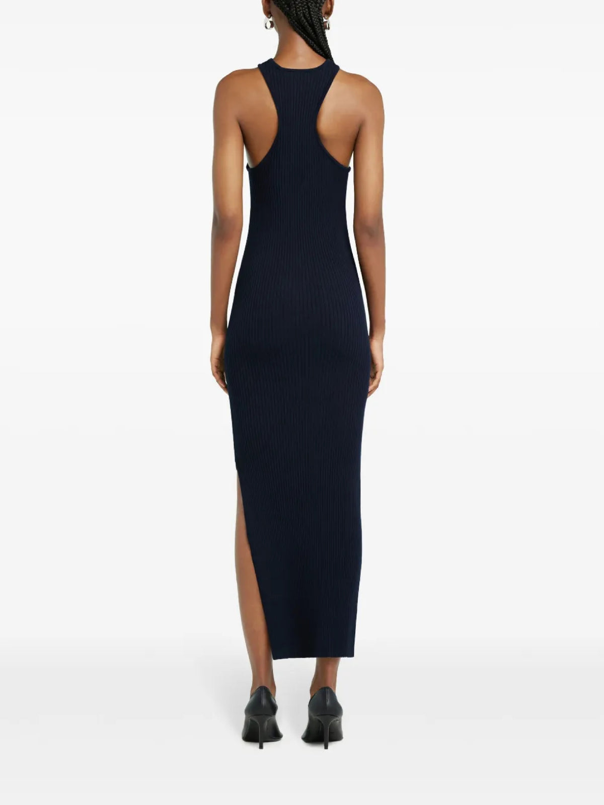 PRIX MARQUE : 190 / ROBE SCUBA EN MAILLE CÔTELÉE