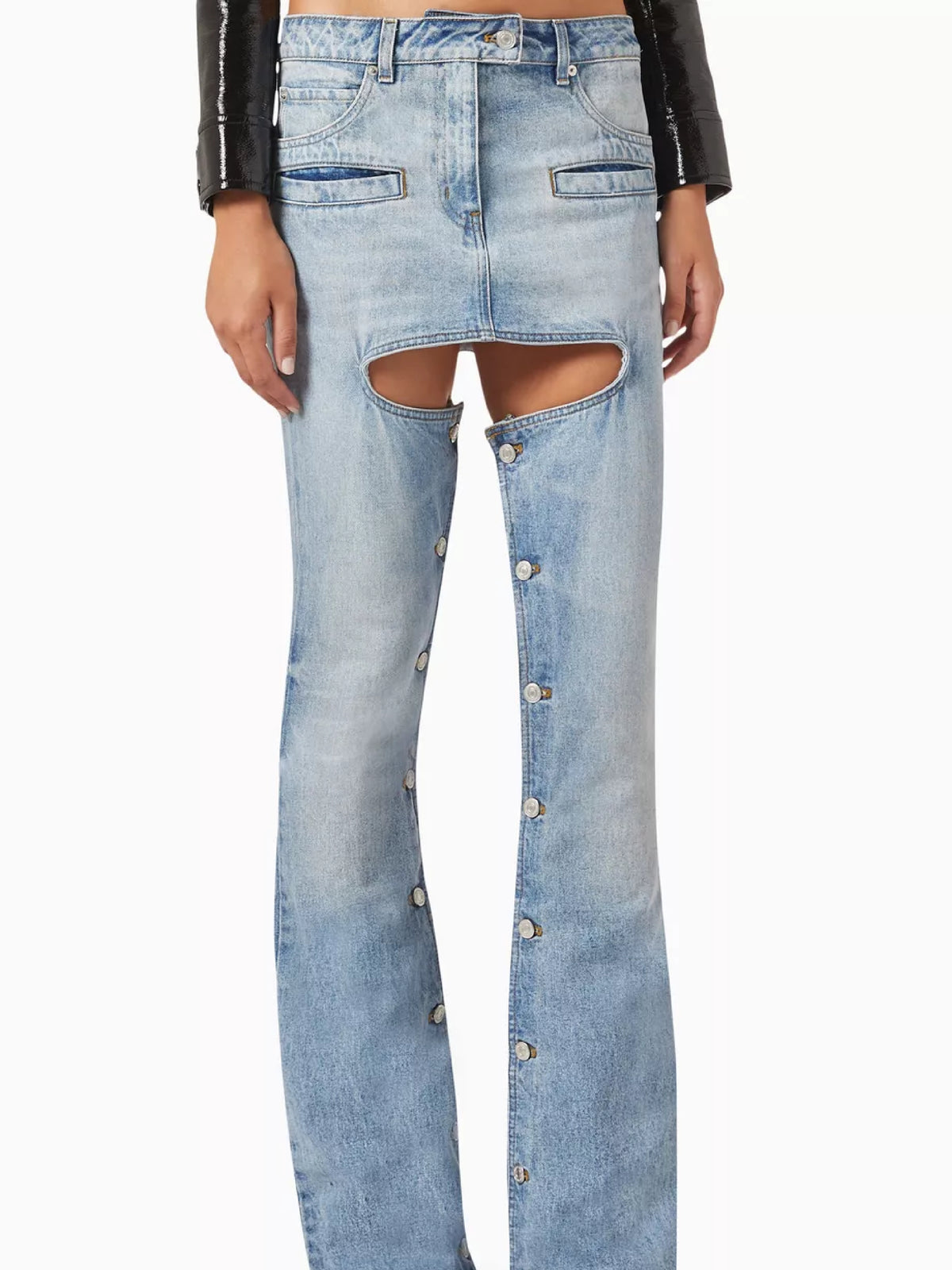 PRIX MARQUE : 120 / PANTALON CHAPS EN DENIM