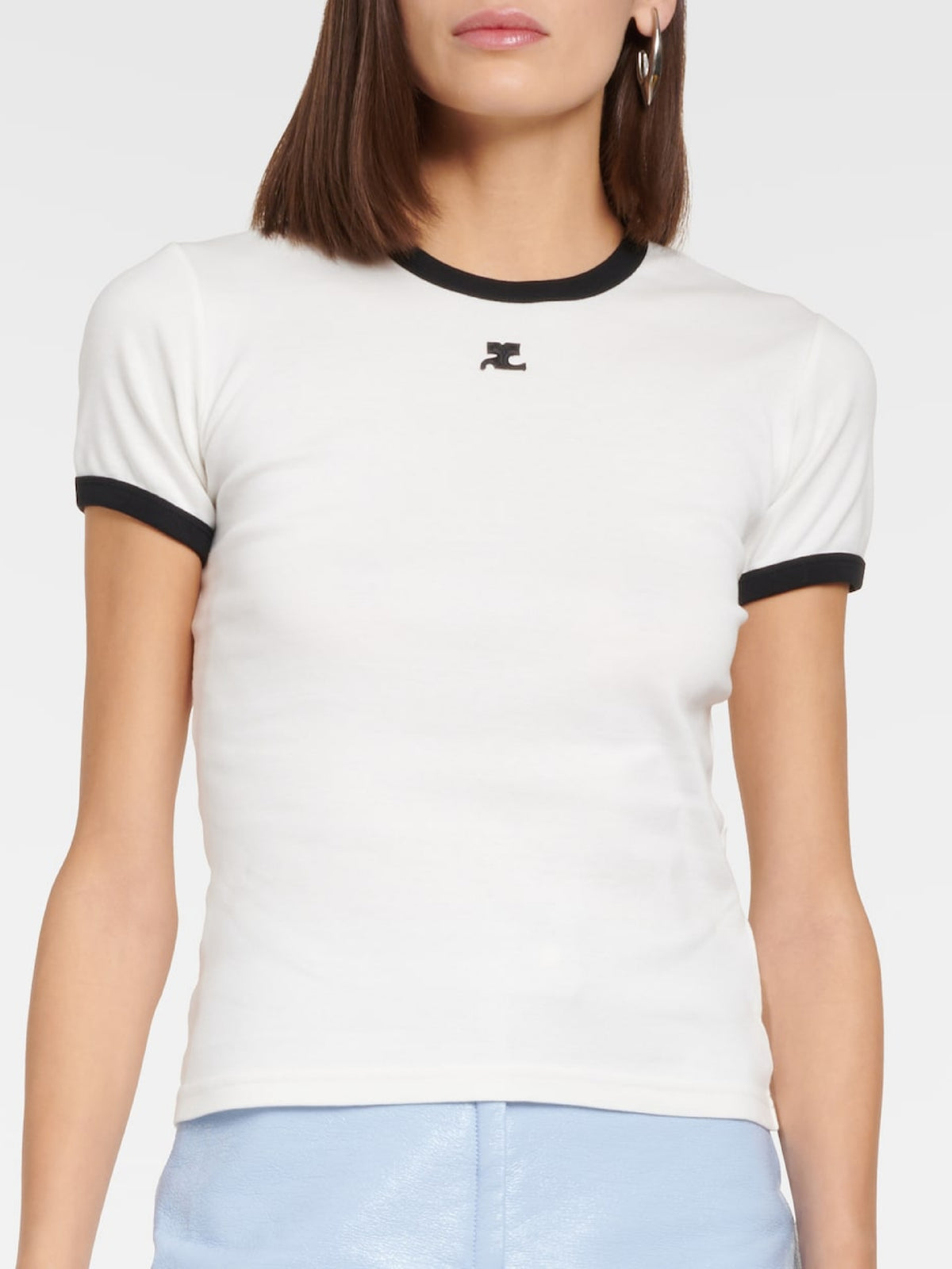 PRIX MARQUE : 90 / T-SHIRT CONTRASTE-S