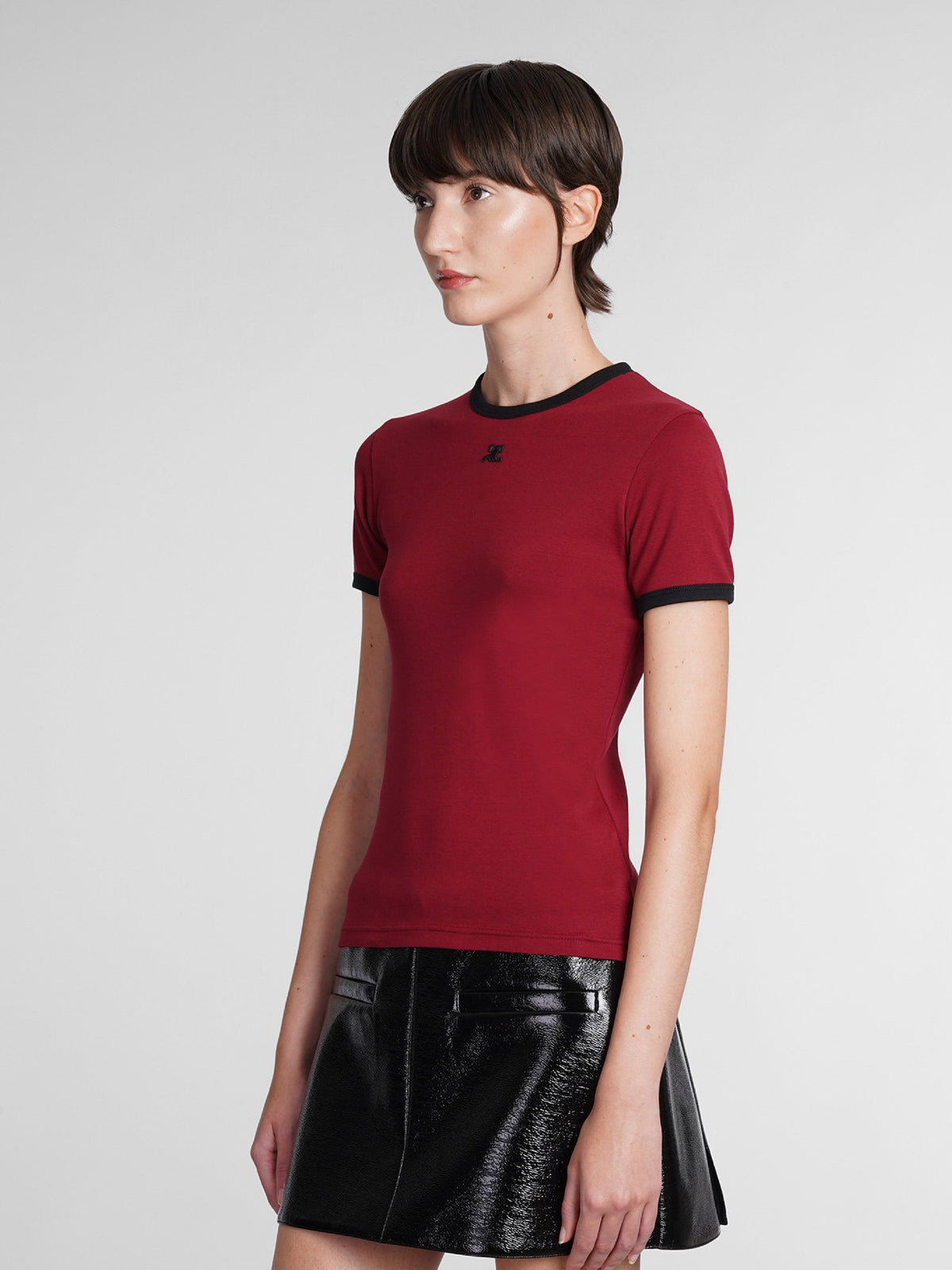 PRIX MARQUE : 90 / T-SHIRT CONTRASTE SIGNATURE