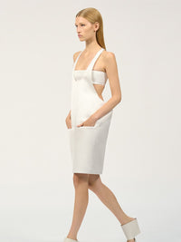 PRIX MARQUE : 450 / ROBE SCUBA INFINI EN SATIN