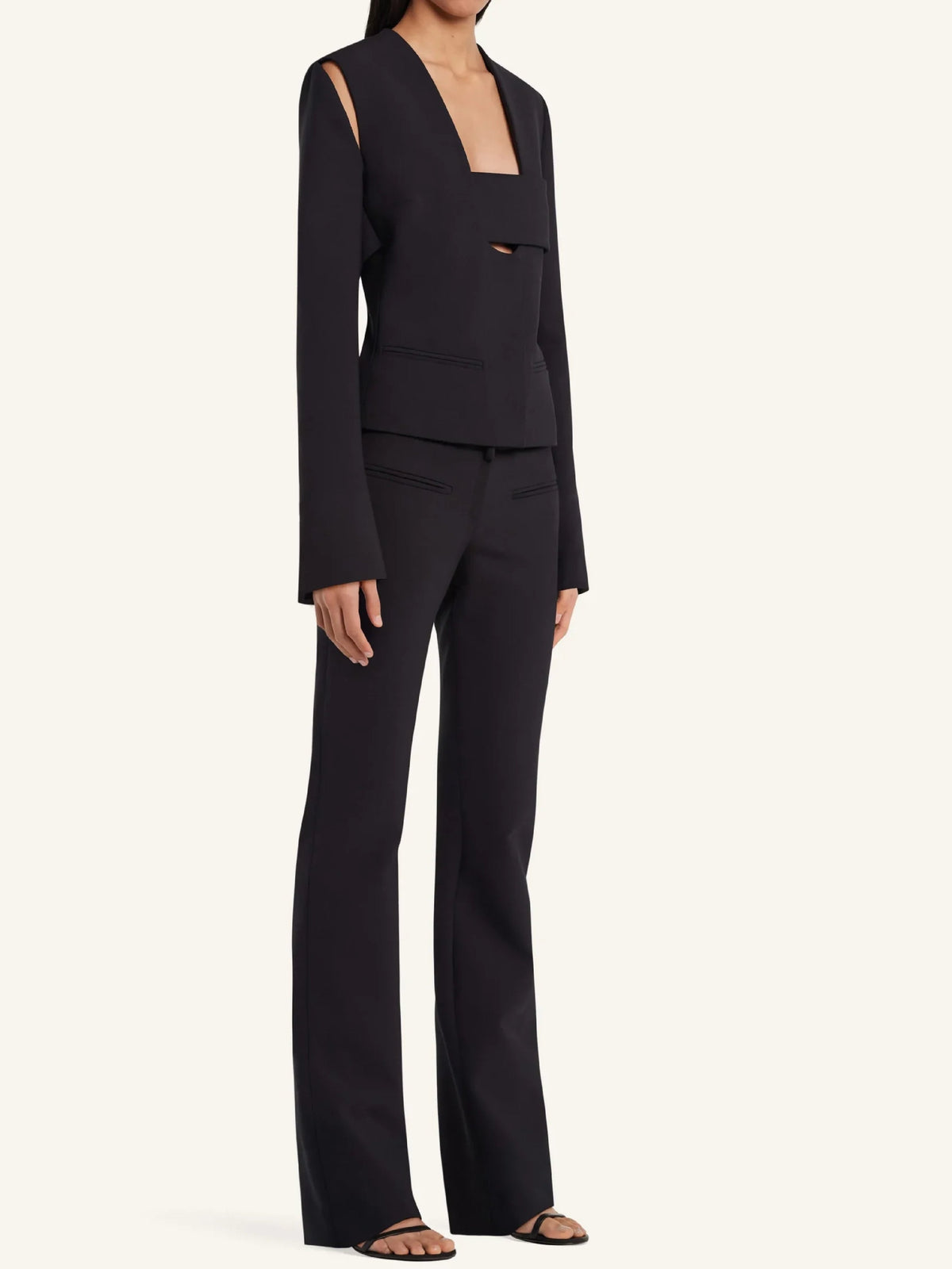 Veste Infini en laine - Black
