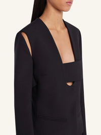 Veste Infini en laine - Black