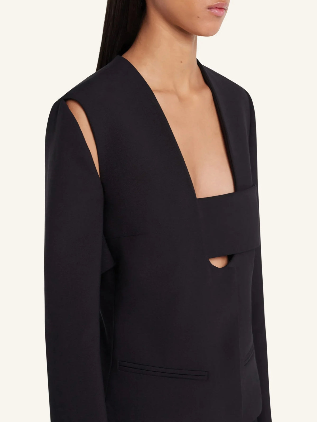 Veste Infini en laine - Black