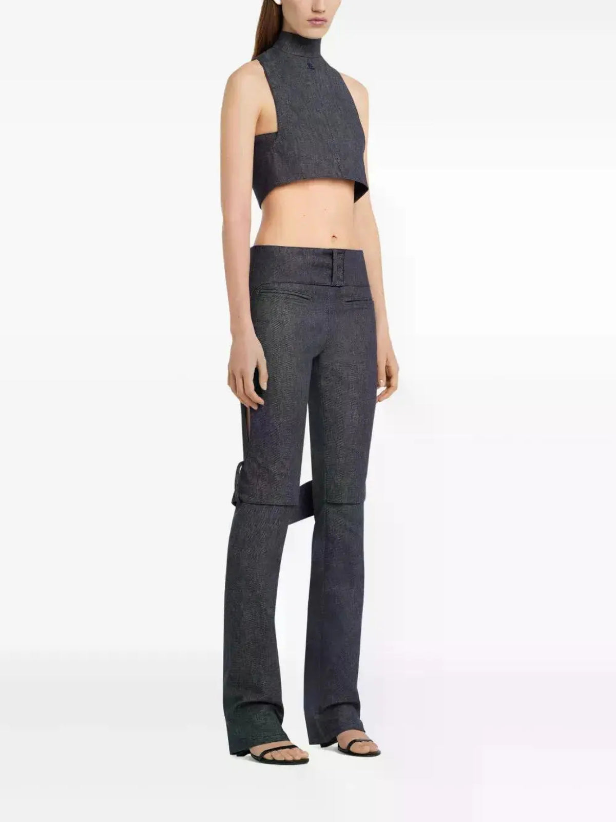 PRIX MARQUE : 140 / TOP COL MONTANT EN DENIM