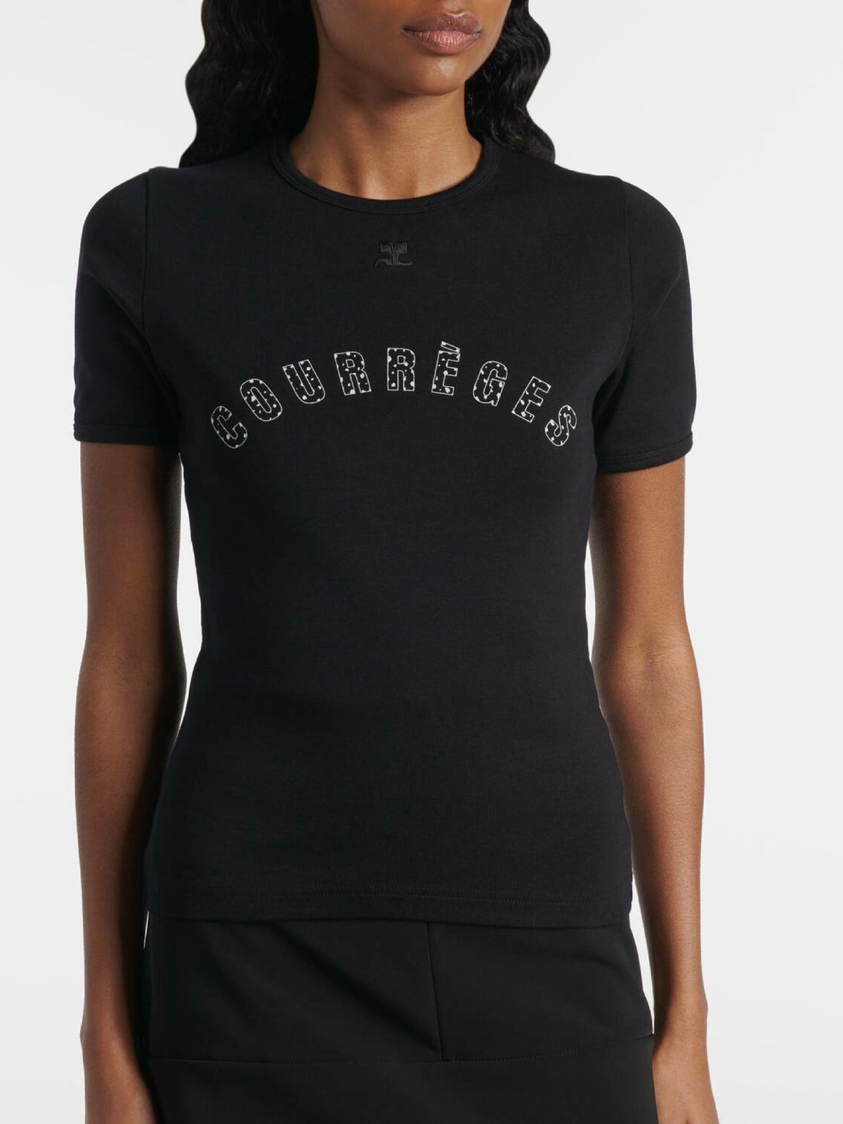 PRIX MARQUE : 90 / T-SHIRT CINTRÉ IMPRIMÉ