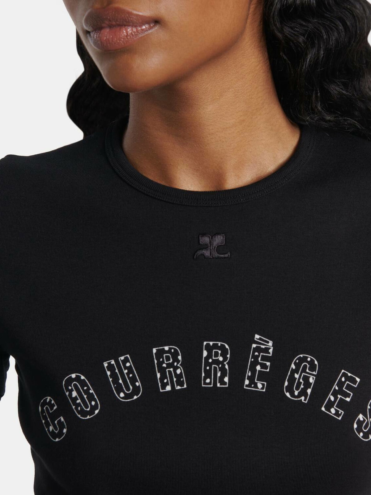 PRIX MARQUE : 90 / T-SHIRT CINTRÉ IMPRIMÉ