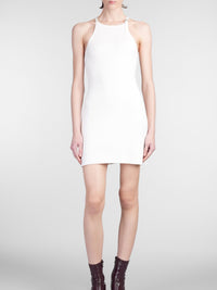 Robe boucle en maille - Heritage White