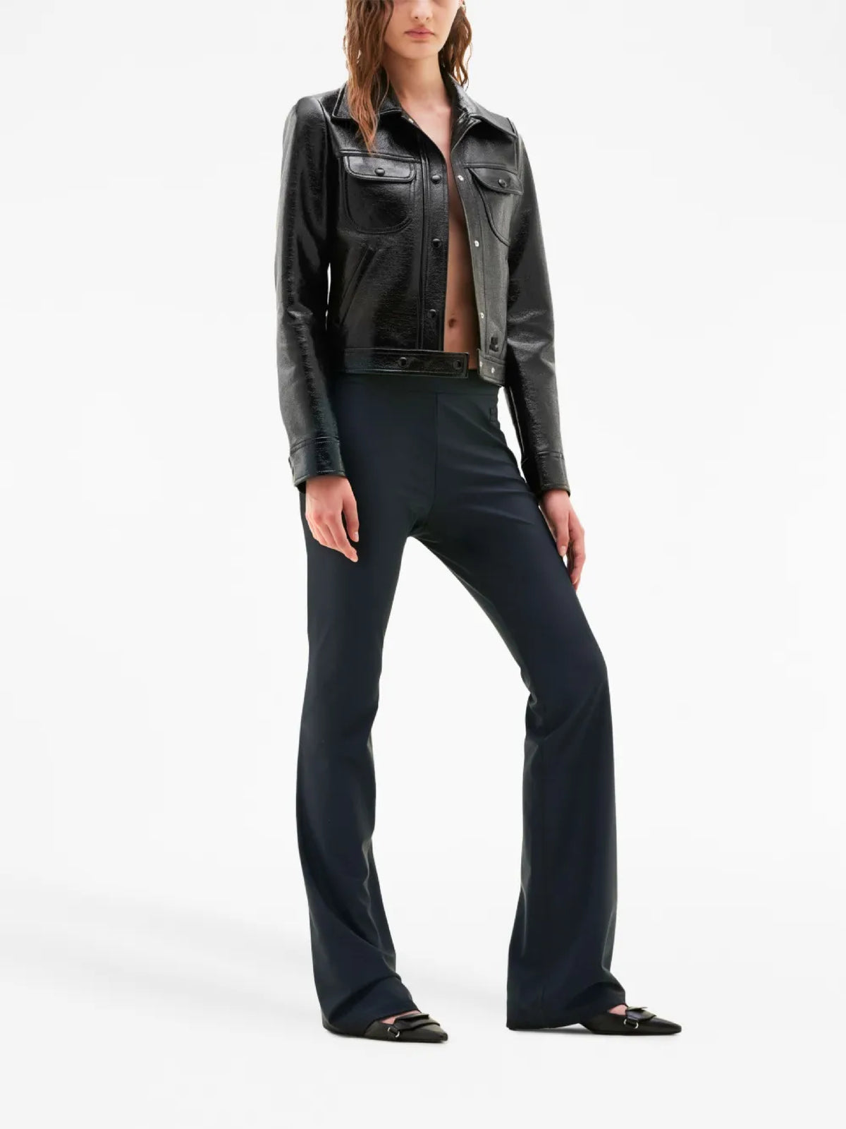 PRIX MARQUE : 250 / BLOUSON VINYLE TRUCKER-38