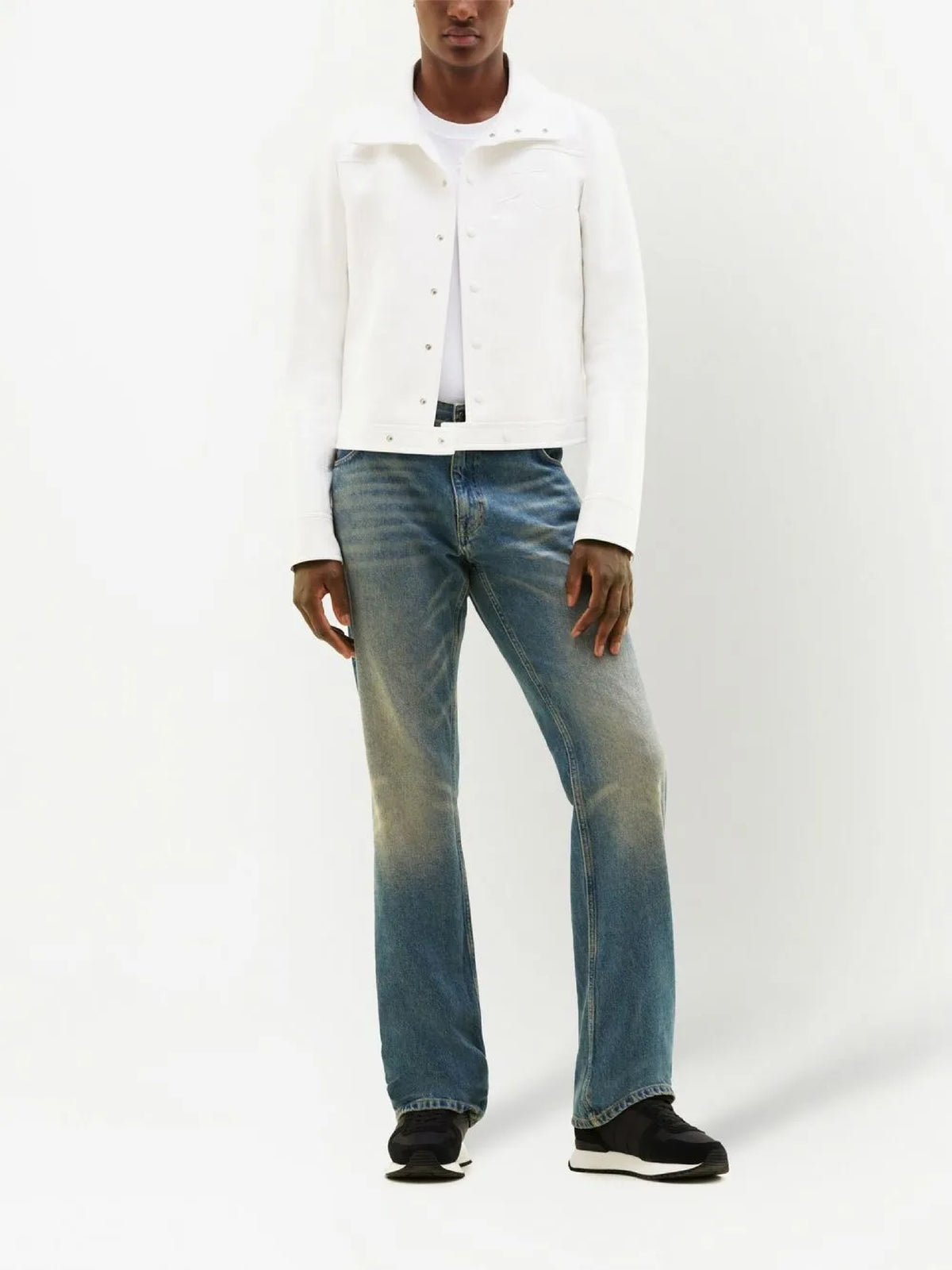 PRIX MARQUE : 350 / BLOUSON VINYLE HOMME-M
