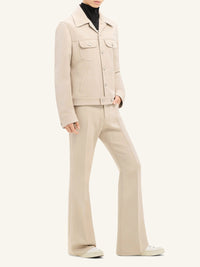 Pantalon ajusté bootcut 70's - Sand