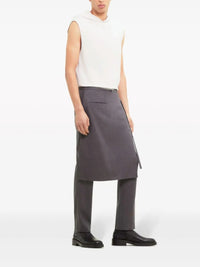 PRIX MARQUE : 190 / PANTALON TAILLEUR TUBE EN LAINE