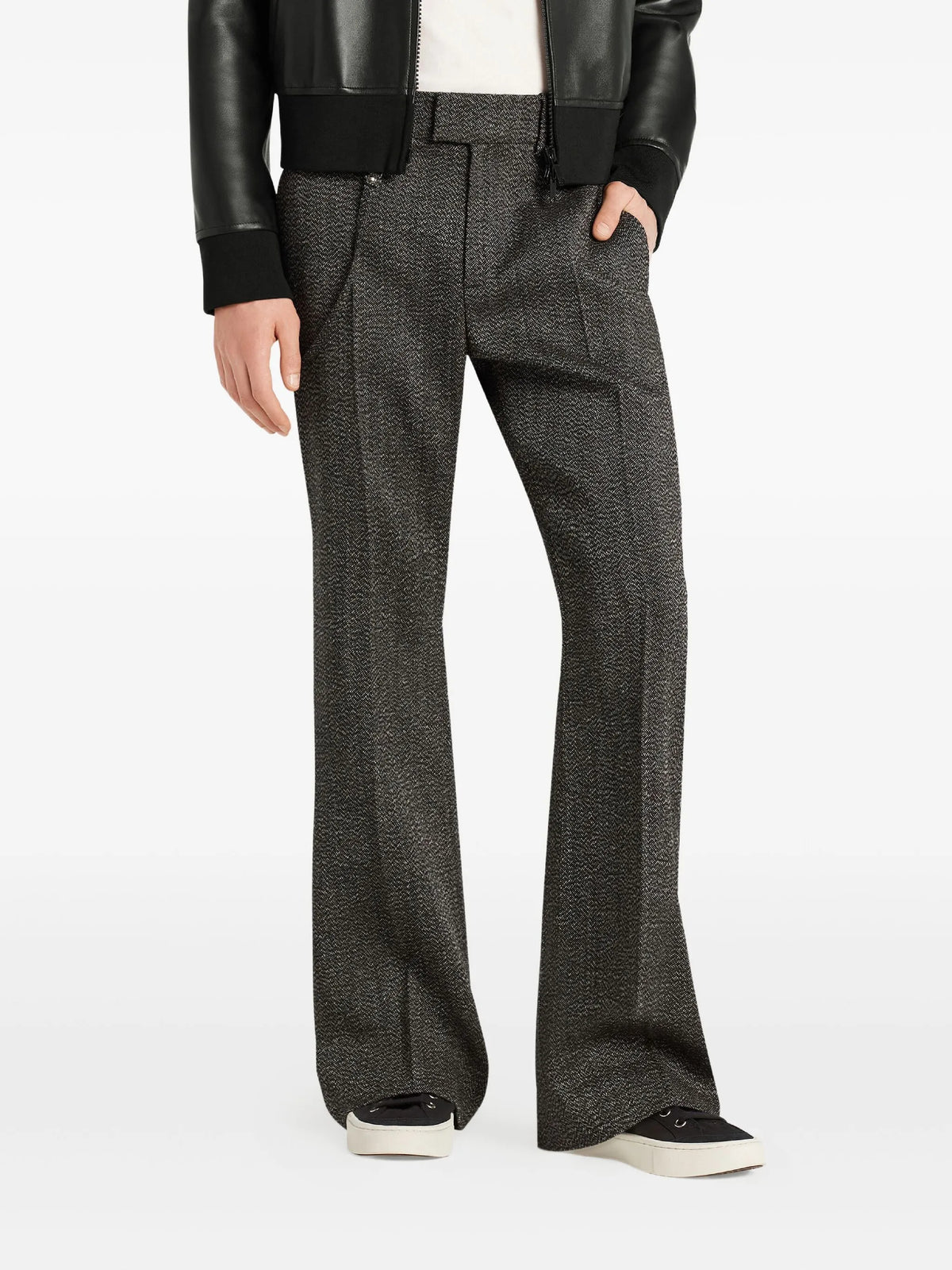 PRIX MARQUE : 170 / PANTALON BOOTCUT CAVIAR