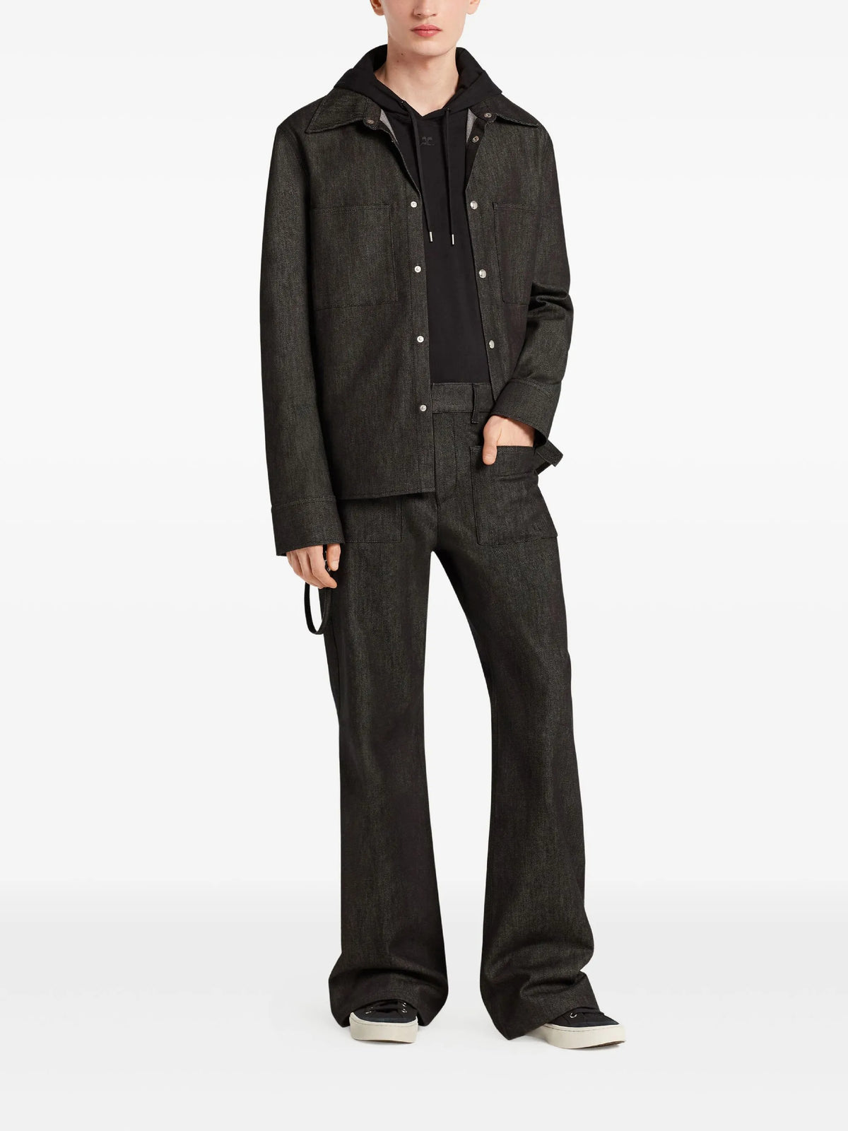 PRIX MARQUE : 150 / SURCHEMISE 2 POCHES EN DENIM