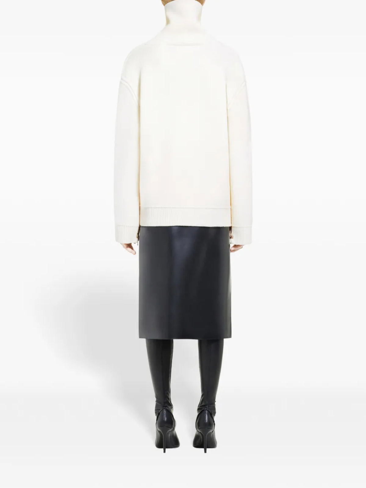 PRIX MARQUE : 140 / PULL COL CHEMINÉE ZIPPÉ