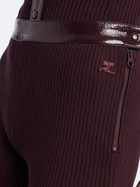 PRIX MARQUE : 110 / ICONIC RIB KNIT FLARE PAN