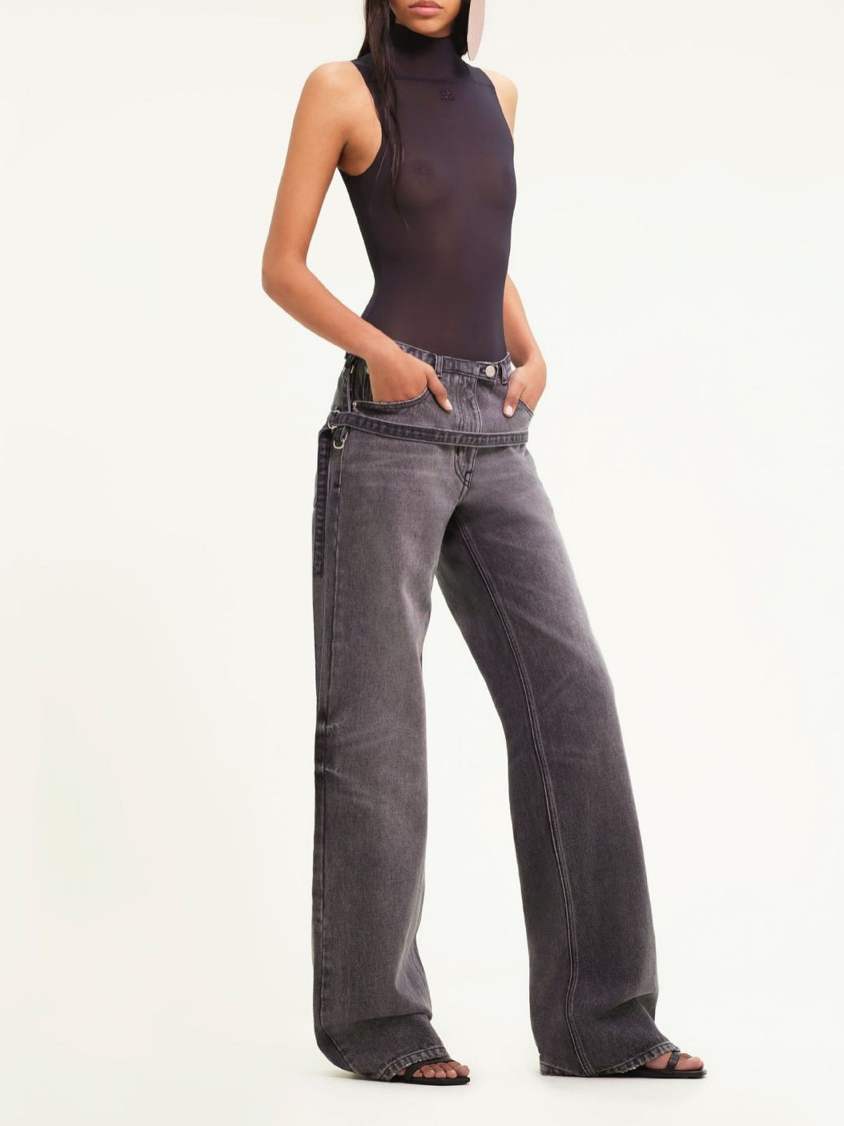 Body sans manches seconde peau - Black