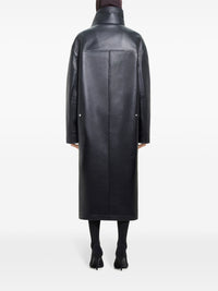 PRIX MARQUE : 1200 / MANTEAU OVERSIZE EN CUIR-S