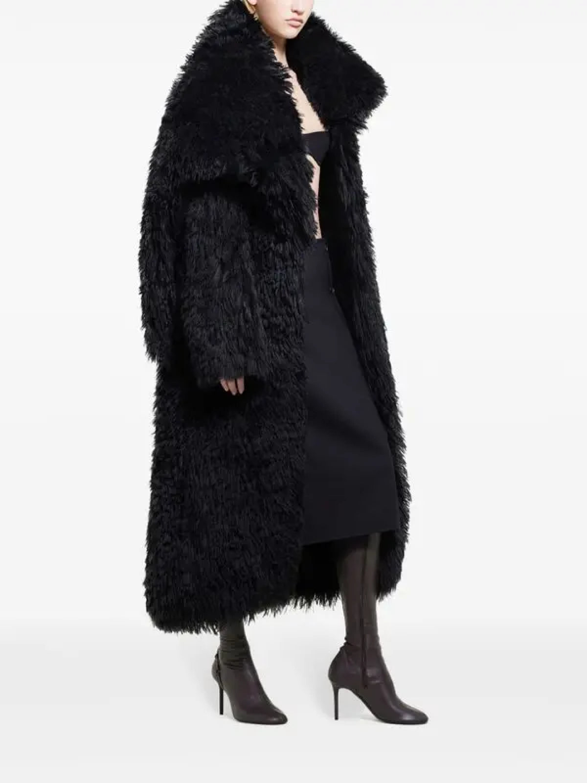 PRIX MARQUE : 2400 / LONG MANTEAU SHEARLING-36