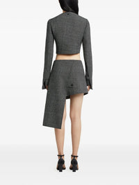 PRIX MARQUE : 150 / MINI JUPE OBLIQUE CAVIAR