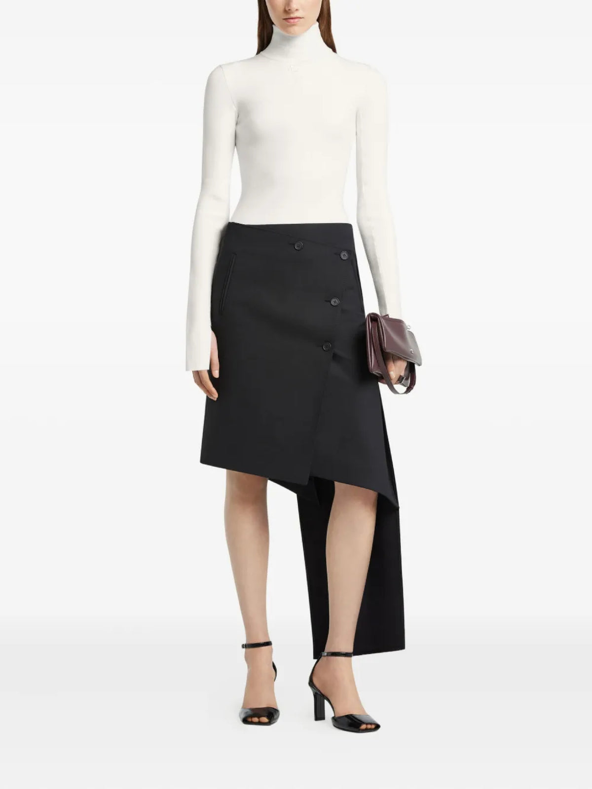 PRIX MARQUE : 140 / PULL COL MONTANT INTERLOCK