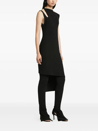 PRIX MARQUE : 200 / ROBE OBLIQUE EN MAILLE CÔTELÉE