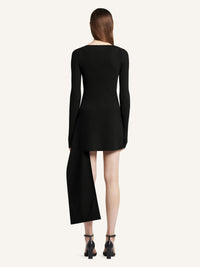 PRIX MARQUE : 250 / ROBE FOLD BOUTONNÉE EN MAILLE