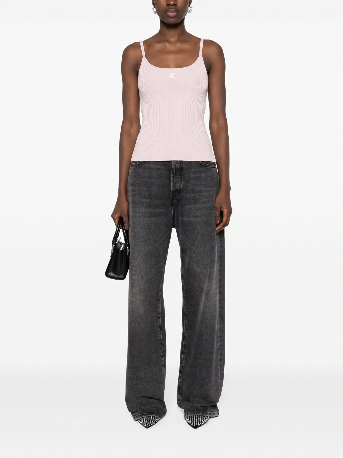 Réédition Ribbed Knit Tank Top - Lait De Rose