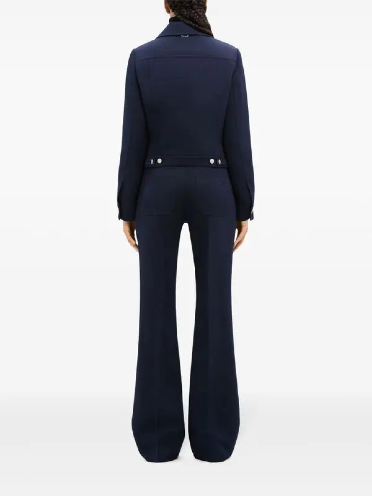 PRIX MARQUE : 150 / PANTALON BOOTCUT 70'S EN TWILL