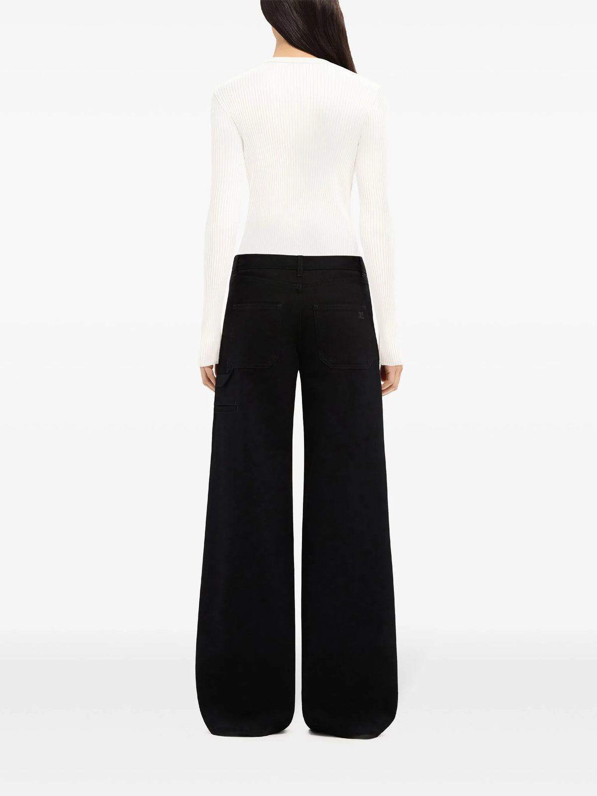 PRIX MARQUE : 140 / SHOULDER SNAPS RIB KNIT