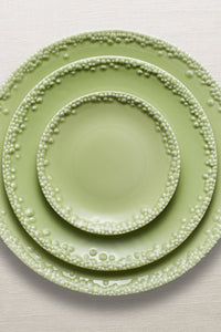 Assiette plate Haas Mojave en porcelaine - Green