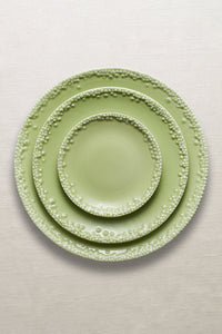 Haas Mojave porcelain dessert plate - Green