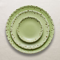 Assiette creuse Haas Mojave en or et porcelaine - Green