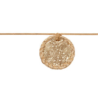 Noa necklace in yellow gold set with diamonds - Diamonds