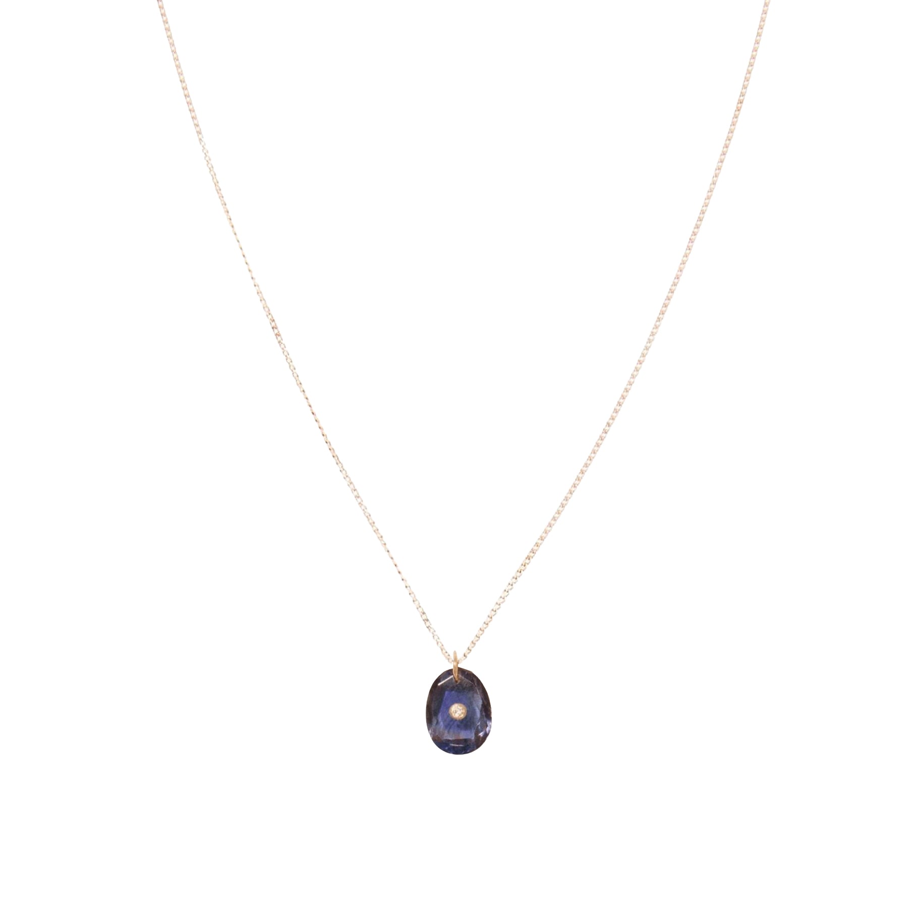 Collier Orso en or jaune avec diamant - Lolite