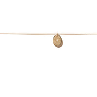 Collier Orso en or jaune avec diamant - Labradorite