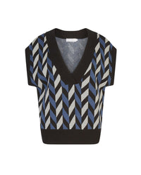 Gilet sans manche Coltrane en laine - Black