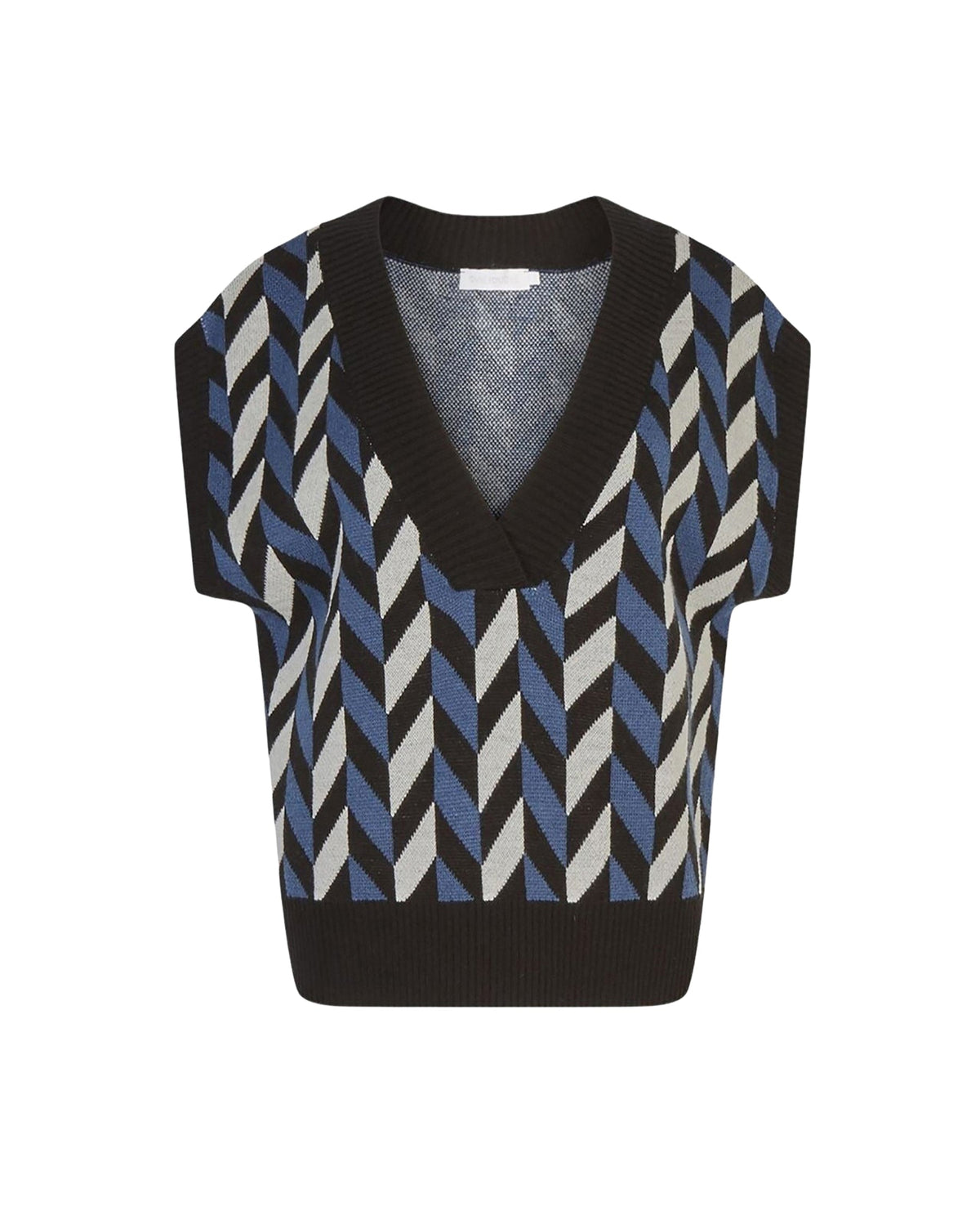 Gilet sans manche Coltrane en laine - Black