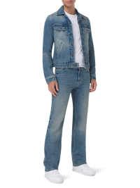 5pcs RELIQUAT 120€ / Jean bootcut - Dirty medium blue