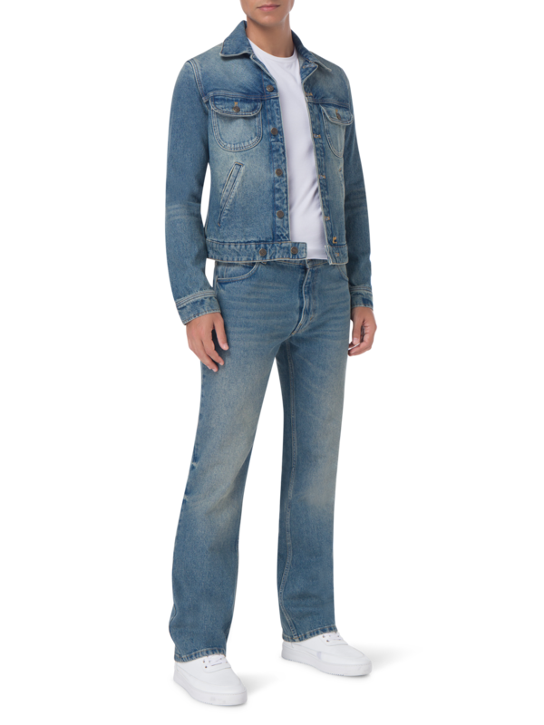 5pcs RELIQUAT 120€ / Jean bootcut - Dirty medium blue