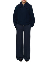 Cooksey wool and cashmere jacket - Indigo