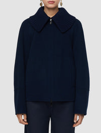 Cooksey wool and cashmere jacket - Indigo