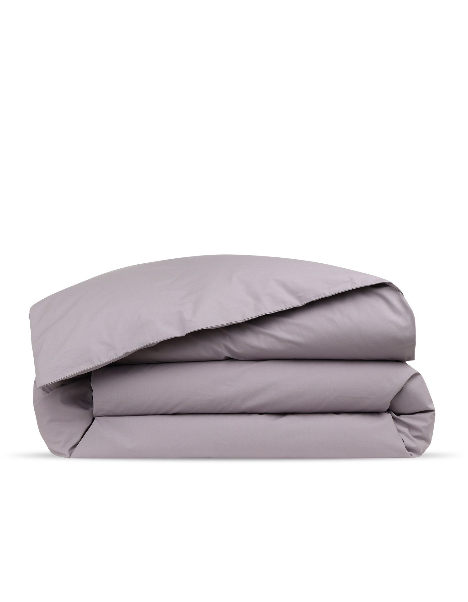 Housse de couette en percale de coton - Mauve d'Eté