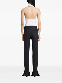 Backless jersey bodysuit - Salt Pink