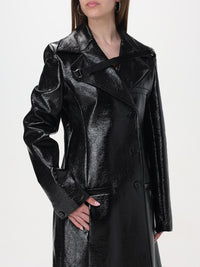 18pcs RELIQUAT 690€ / Manteau long héritage en vinyle - Black