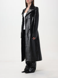 18pcs RELIQUAT 690€ / Manteau long héritage en vinyle - Black