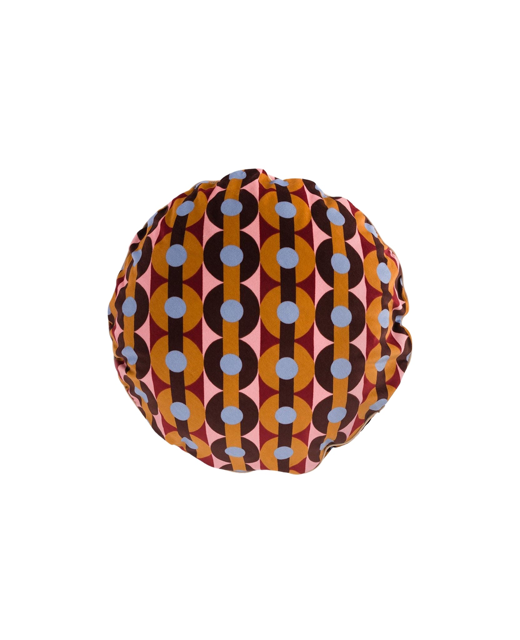 Coussin Bomboloni en velours - Multicolore