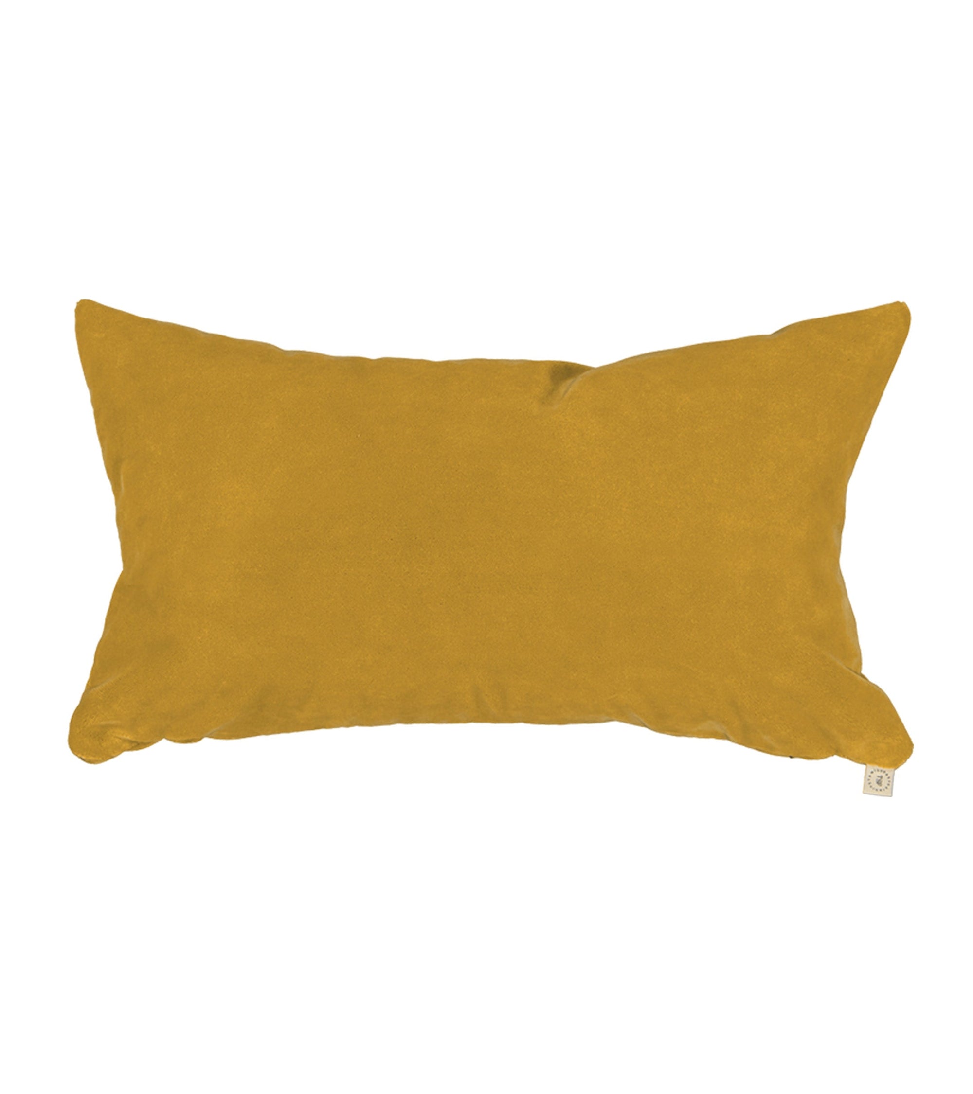 Coussin Rotondo en velours - Moutarde