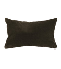 Coussin Rotondo en velours - Taupe