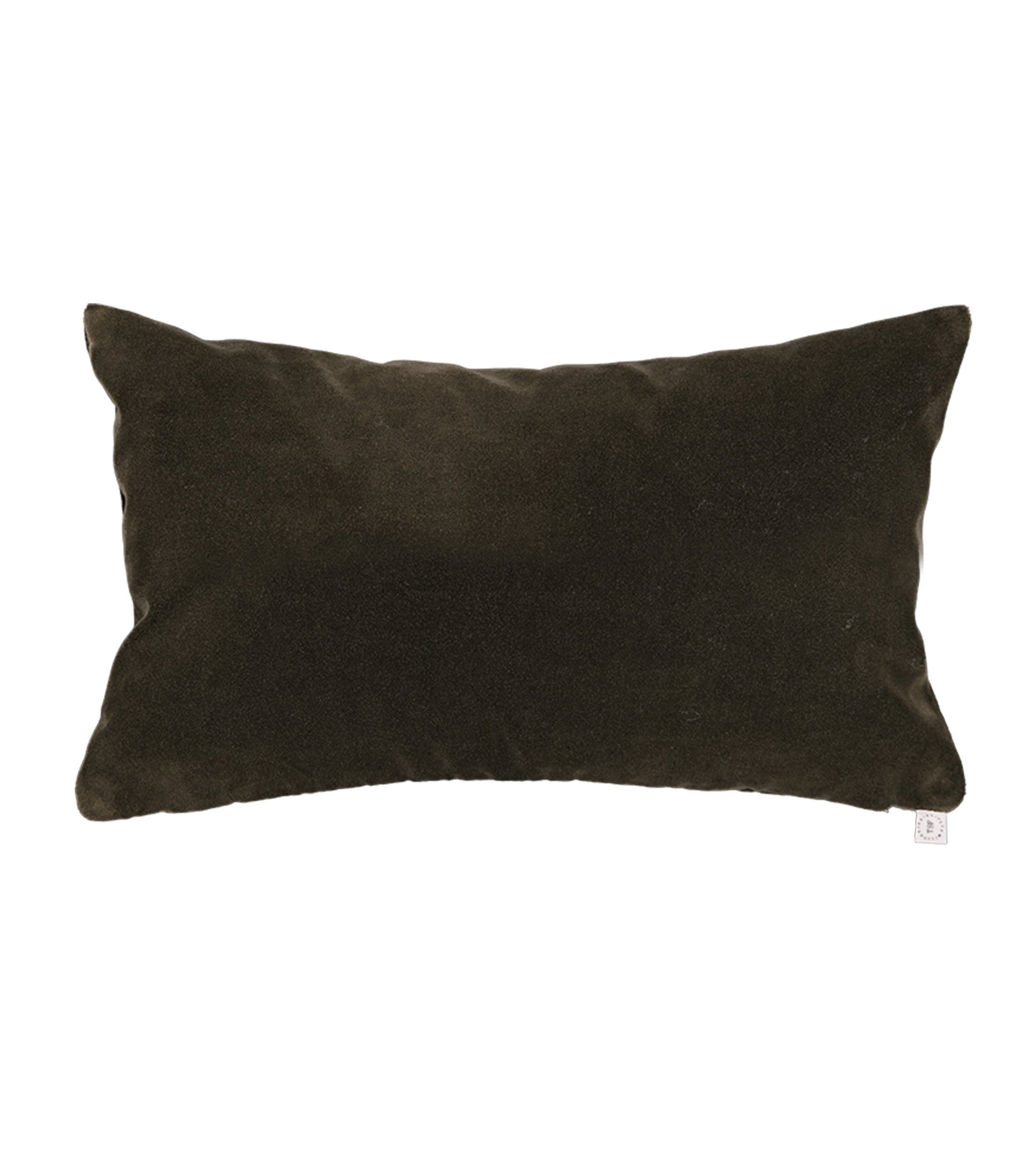 Coussin Rotondo en velours - Taupe